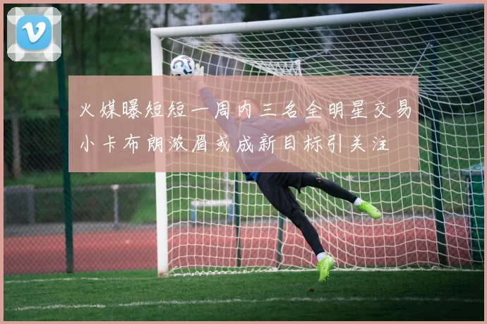 火媒曝短短一周内三名全明星交易小卡布朗浓眉或成新目标引关注